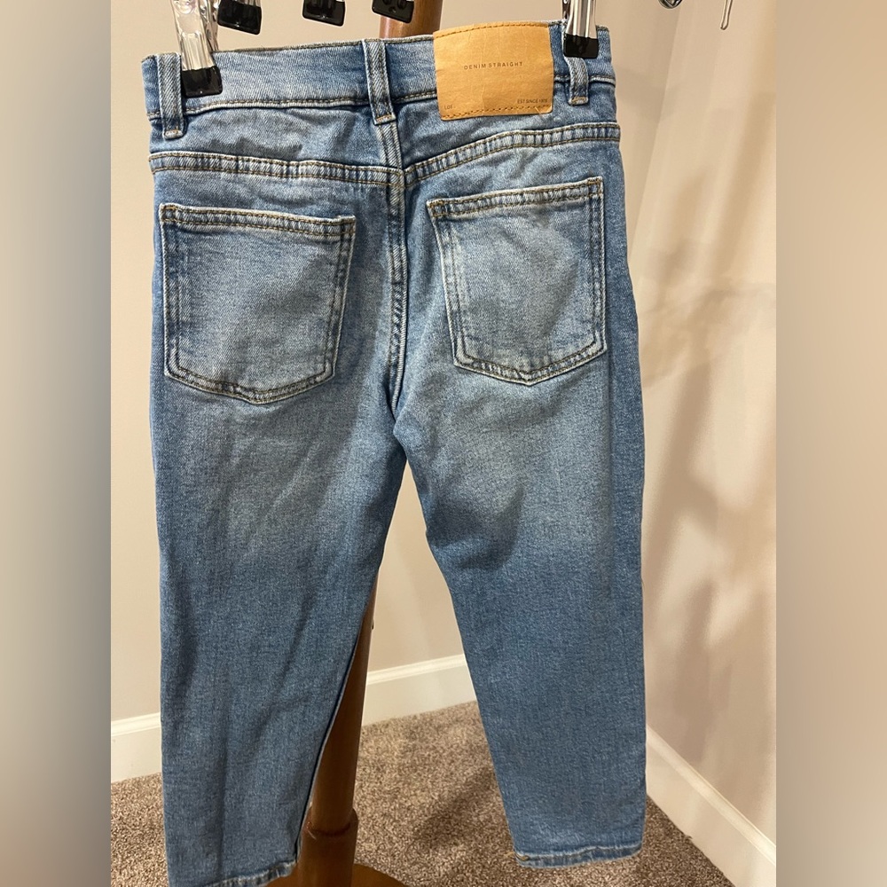 Zara Light Blue Straight Jeans- Boys